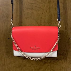 Red, white, and blue Kate spade purse. Never used